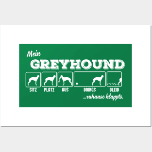 Greyhound Posters and Art